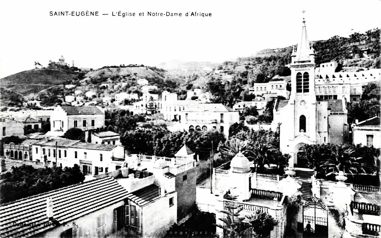 Alger - Saint-Eugene - L'Eglise et N.D. d'Afrique.jpg